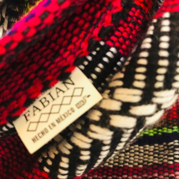 BOHO Hippie Woven Backpack Baja Stripe - Picture 5 of 7